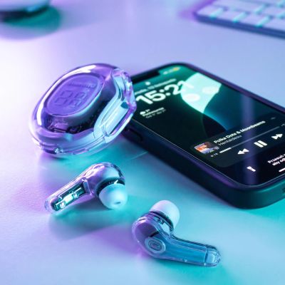 4. Acefast T8 TWS Bluetooth Wireless Headphones - Black