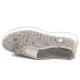 3. Women's leather openwork shoes, beige, Jezzi 26PB32-60