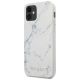 5. Guess Marble Case for iPhone 12 mini 5.4" - White
