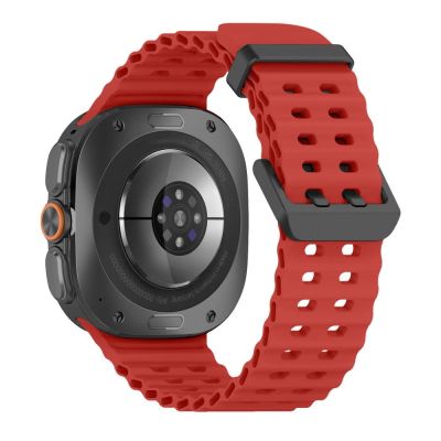 2. Tech-Protect Iconband Pro Strap for Samsung Galaxy Watch Ultra 47mm - Red