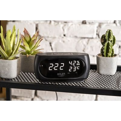 8. ADLER AD 1186 LED alarm clock