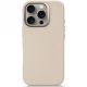 Decoded Leather Backcover MagSafe case for iPhone 16 - beige