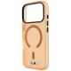 6. BMW M IML Frosted Metal Logo & Trims MagSafe Case for iPhone 17 Pro Max / 18 Pro Max - Orange