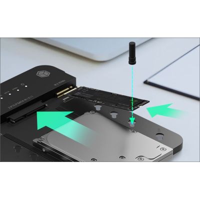 4. ICY BOX IB-2915MSCL-C31 USB 3.2 Gen 2 (3.1 Gen 2) Type-C Black