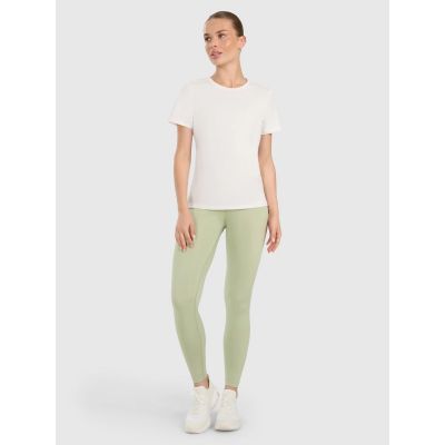 7. Women's quick-drying regular training T-shirt 4F 4FWAW25TFTSF1516-12S