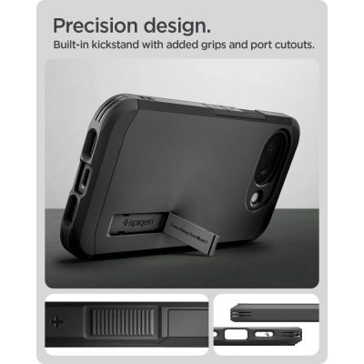 8. Spigen Tough Armor Mag MagSafe case for Google Pixel 10A - black
