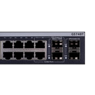 12. Netgear GS748T-600EUS 50p Managed Gigabit Switch