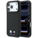 BMW M Quadrille Kevlar Tricolor & Metal Logo MagSafe Case for iPhone 17 Pro Max / 18 Pro Max - Black