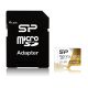 Silicon Power microSDXC Superior Pro 512GB V30 UHS-1 U3 A1 Memory Card + microSD-SD ADAPTER