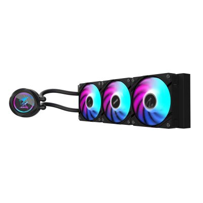 3. GIGABYTE AORUS WATERFORCE II 360 Processor All-in-One Liquid Cooler 12cm Black