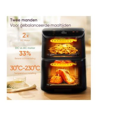 4. Cosori 10.8L Black Fryer