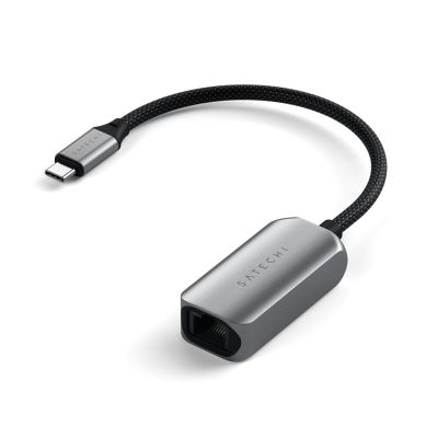 4. Satechi Ethernet Adapter - USB-C 2.5 to Ethernet adapter (space gray)