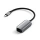 4. Satechi Ethernet Adapter - USB-C 2.5 to Ethernet adapter (space gray)