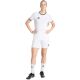 6. adidas Entrada 26 Women's White Shorts JZ2537