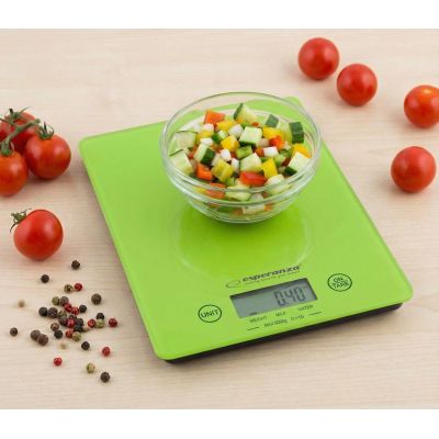 8. Esperanza Lemon EKS002G kitchen scale (green)
