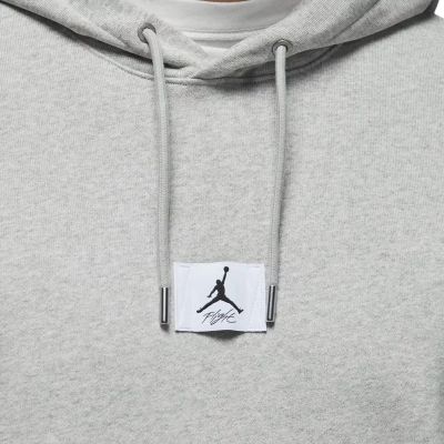 3. Air Jordan Flight Fleece Hoodie Gray - FV7247-050