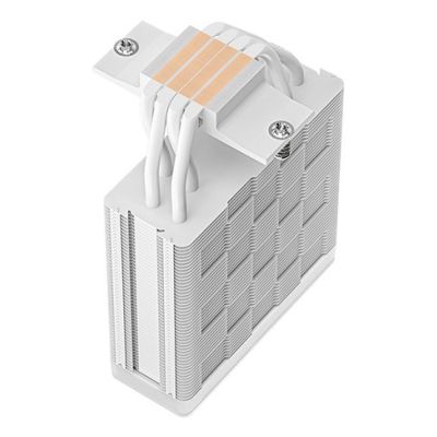 4. DeepCool AG400 WH Processor Air Cooler 12 cm White 1 pc.