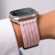 8. Tech-Protect Nylon Sport Band for Apple Watch 44/45/46/49 mm - Light Pink