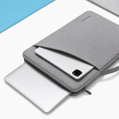 7. Wozinsky WTNP-14G 13-14" Laptop Bag with Retractable Handle - Gray