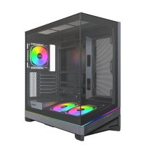 Montech Sky 3 PC-Gehäuse, Midi-Tower, ATX, ARGB, Tempered Glass - black