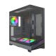 Montech Sky 3 PC-Gehäuse, Midi-Tower, ATX, ARGB, Tempered Glass - black
