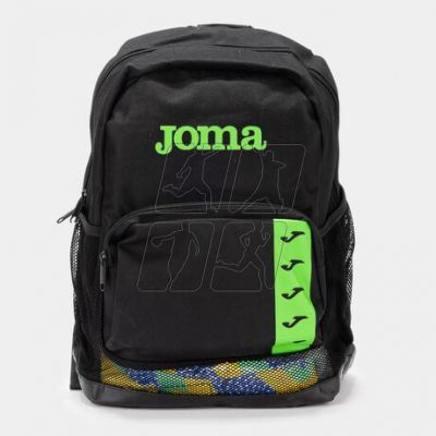 SPLASH BACKPACK BLACK FLUOR GREEN