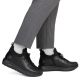 12. Women's leather insulated ankle boots black Remonte Rieker D2V06-35