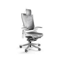 Wau 2 TPE-8 office chair, elastomer, gray/white