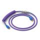 2. Glorious Gaming GLO-KB-ACC-CBL-COIL-NEB Keyboard/Mouse Cable Purple 1.4m