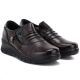 8. Women's brown leather wedge shoes Vinceza 133118