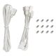 6. DeepCool FL12 SE WH 3IN1 Computer Case 12cm Fan White