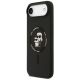 2. Karl Lagerfeld Silicone Karl&Choupette Ring MagSafe Case for iPhone 17 Air - Black