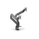 Double desk arm with 2xLCD clamp with gas spring, max. 2x35" and 15kg