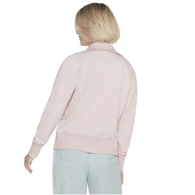 2. Skechers The Hoodless Hoodie Diamond Jacket W3JA262-LPK Pink L