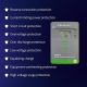9. Qoltec MPPT Solar Charge Controller with Temperature Sensor 20A | 12V / 24V | LCD | 2 x USB | GEL | LiFePO4