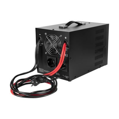 5. KEMOT PROsinus-2000 emergency power supply, pure sine wave converter with charging function 12V 230V 2000VA/1200W