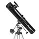 8. Celestron PowerSeeker 114EQ 45x Scope Black