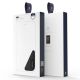 5. Dux Ducis Hivo Leather Flip Cover Genuine Leather Wallet For Cards And Documents Samsung Galaxy S22 + (S22 Plus) Blue