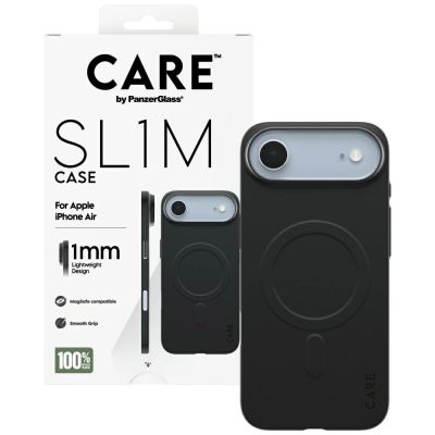 4. CARE by PanzerGlass SL1M MagSafe Case for iPhone Air - Black