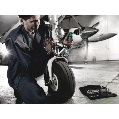 2. Zyklop Speed 1/2'' ratchet set + socket wrenches, 28 pieces