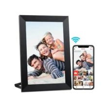 Aeezo Portrait 10.1” Multimedia Photo Frame (Black)