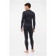 Men's underwear VIKING Gasher Man Set Merino, navy blue, L