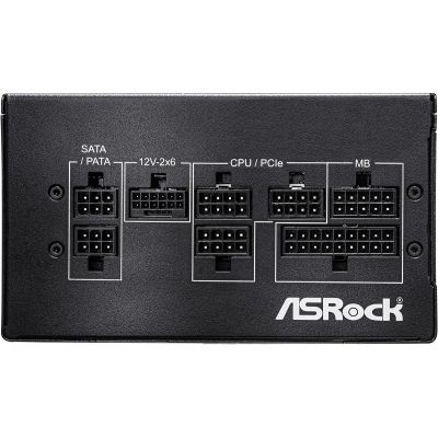 4. Asrock PRO-M750G 750W 80 PLUS Gold Power Supply