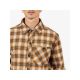 5. Men's shirt ROSSIGNOL RANCH PLAID SHIRT gray