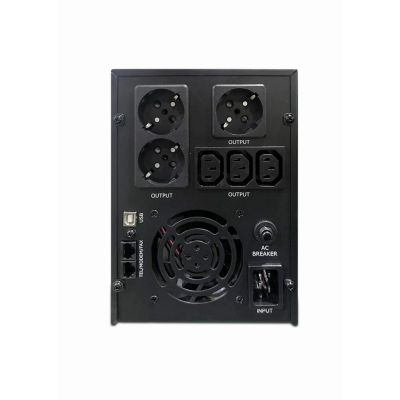 7. ENERGENIE AVR 3000VA LCD UPS, 3 x C13, 3 x Schuko, USB, RJ45