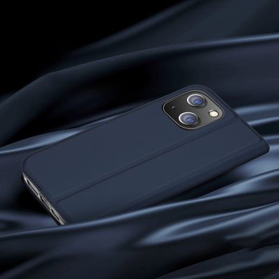 12. Dux Ducis Skin Pro Wallet Case for iPhone 15 Plus - Blue