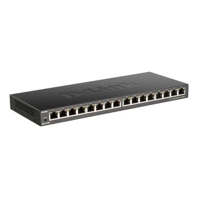 4. D-Link DGS-1016S Unmanaged Gigabit Ethernet (10/100/1000) Black