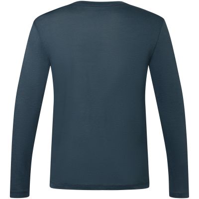 3. Men’s SUPER.NATURAL M Almost Done LS Long-Sleeve Shirt, Navy
