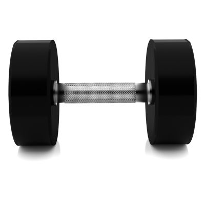 8. HPC 17.5 KG POLYURETHANE Dumbbell CPU HMS