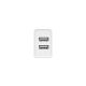 2. UNITEK CHARGER 2X USB-A, 12W, WHITE, P1113A-EU